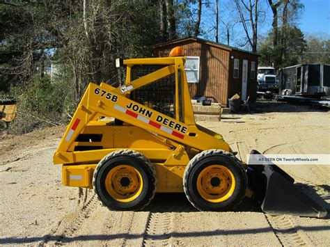 john deere 675 skid steer|john deere 675b for sale.